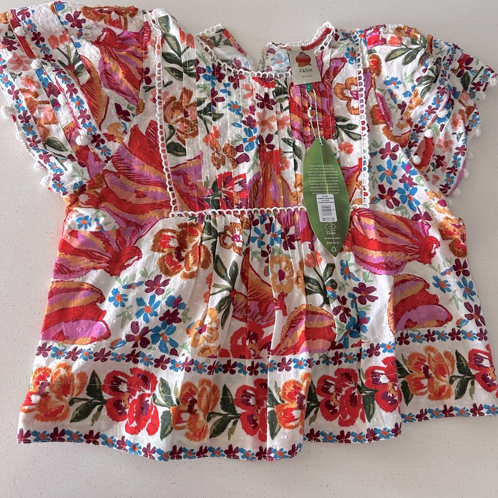 NWTG’s-FARM Rio:Spring Bananas top